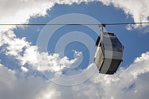 Metrocable Line J of the Medellin Metro or Metrocable Nuevo Occidente, is a cable car line used as a medium-capacity mass transpor photo