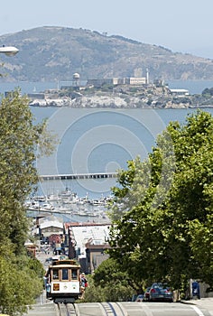 Cable Car and Alcatraz