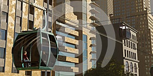 Cable car as a means of transport in cities of the future