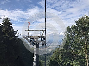 Cable car in Bielsko-Biala