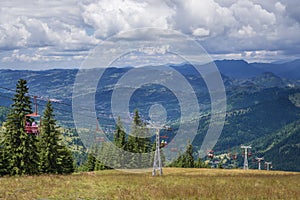 Cable car in Borsa photo