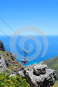 Cable car cabin