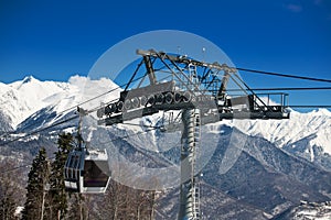 Cable car cabins