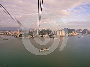 Cable Car, Halong Bay, Vietnam