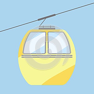 Cable car icon vector illustration design isolated
