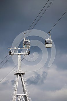 Cable car in Nizhny Novgorod