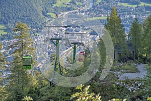 Cable Car over Bad Ischl