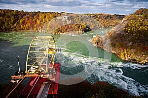 Cable Car Over Niagara River Whirlpool Canada