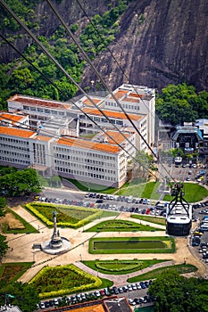 Cable car over Urca photo