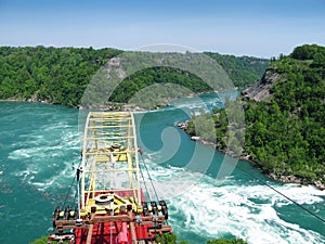 Cable Car Over the Whirlpool on Niagara River, Canada