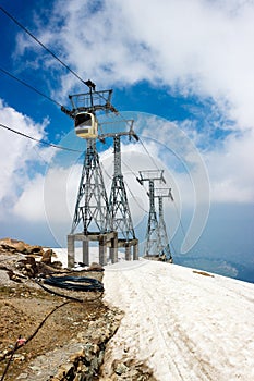 Cable car or rope way