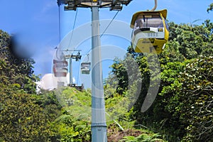 Cable car service to Genting Highlands, Malaysia