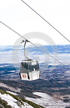 Cable car, Slovakia mountains