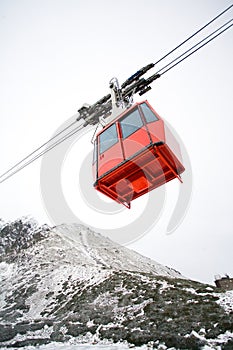 Cable car, Slovakia mountains