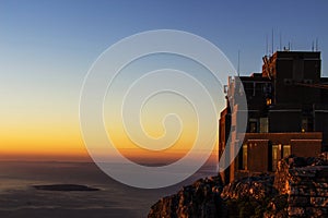 Cable Car Station on Table Mountain