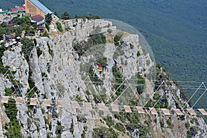 Cable car to Ai-Petri mountain