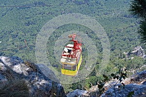 Cable car to Ai-Petri summit