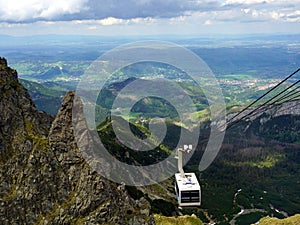 The Cable Car To Kasprowy Wierch Mountain