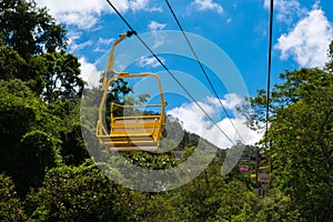 Cable Car to the Mountain Top in Nova Friburgo