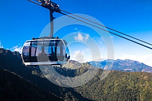 Cable car to the top of Mount Fansipan aka Roof of Indochina from the laid back town of Sapa