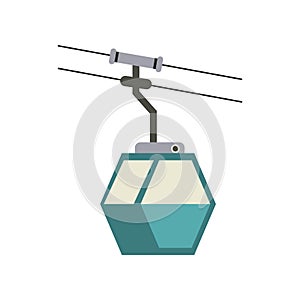 cable car. Vector illustration decorative design