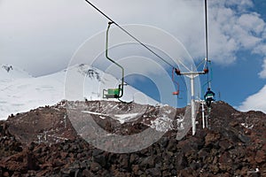 Cable Car way to mountains