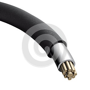 Cable grid black sheathing