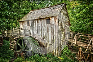 Cable Grist Mill in Cades Cove