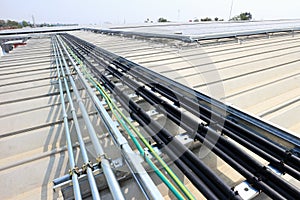 Cable Installation for Solar Rooftop System