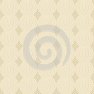 Cable knit beige pattern