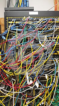 Cable mess