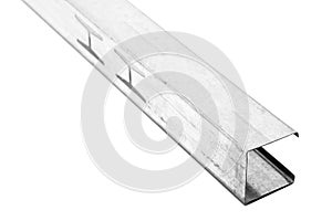 Cable openings on a c shaped metal profile