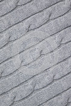 Cable Pattern Knit Background