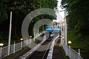 Cable railway in Kyiv, Ukraine