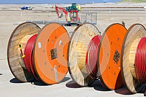 Cable reels photo