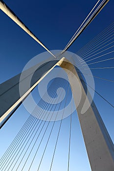 Cable-stayed bridge photo