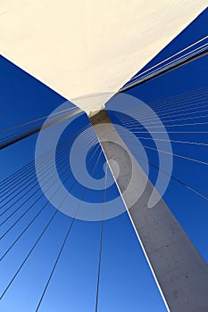 Cable-stayed bridge