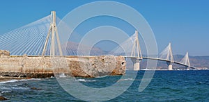 Cable stayed bridge, Greece