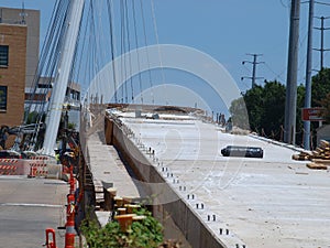 Cable Stayed Katy Trail Pedestrian Bridge