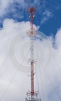 Cable Supported Communications Tower