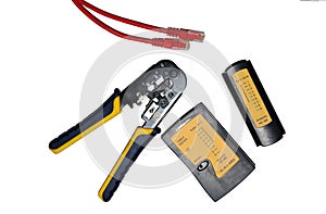 Cable tester and tongs photo