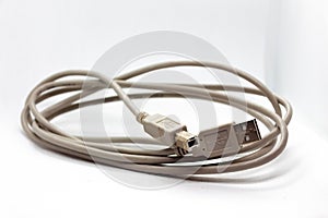Cable USB B and A photo