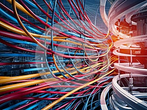 cable virtual technology virtual image photo background