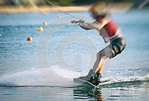 Cable Wakeboard. photo