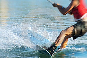 Cable Wakeboard. photo