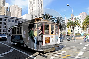 Cablecar in San Francisco