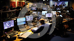 cables broadcasting equipment