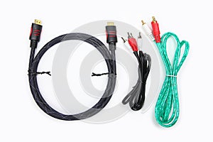 Cables for HDMI, audios and video of components