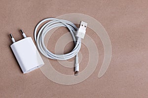 Cables to charge smartphones and tablets