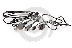 Cables USB to mini-USB and USB to micro-USB